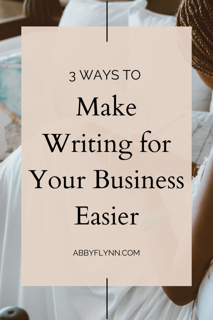 Business copywriting