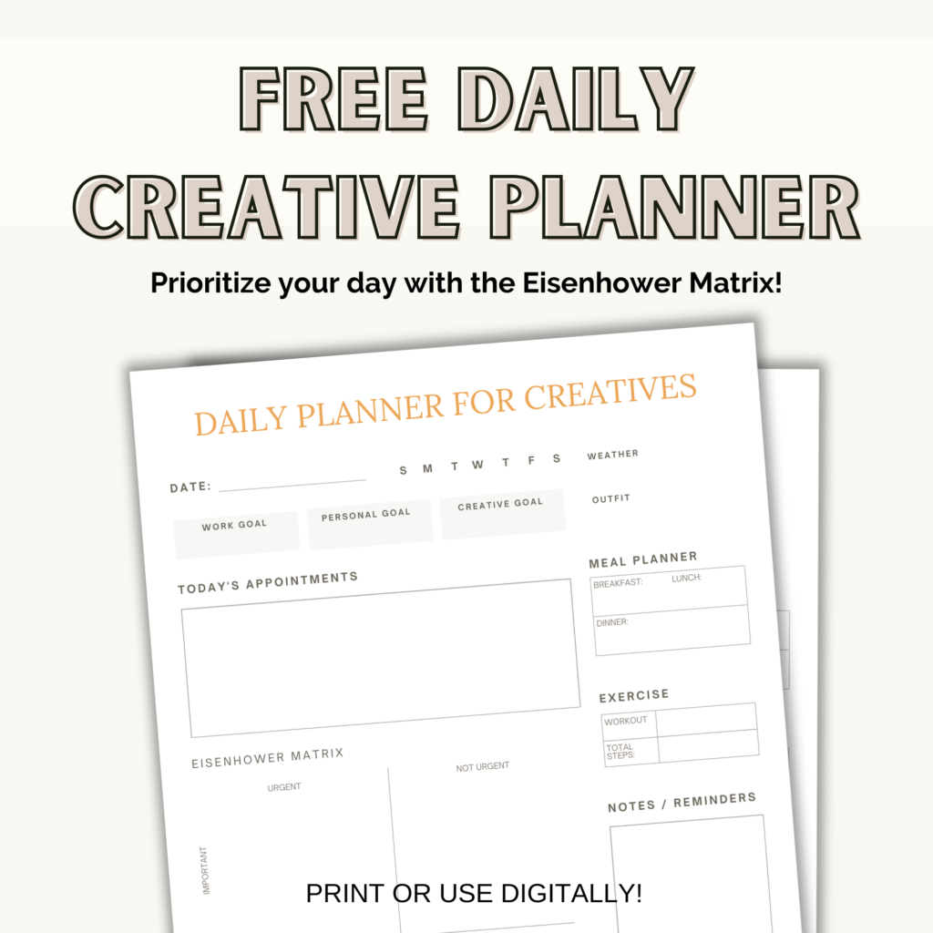 Eisenhower matrix planner