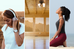 Christian meditation app - Women praying to God