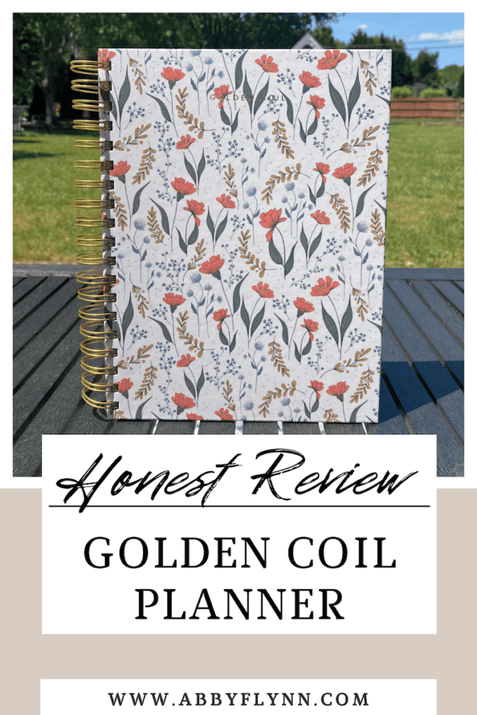 golden coil notebook