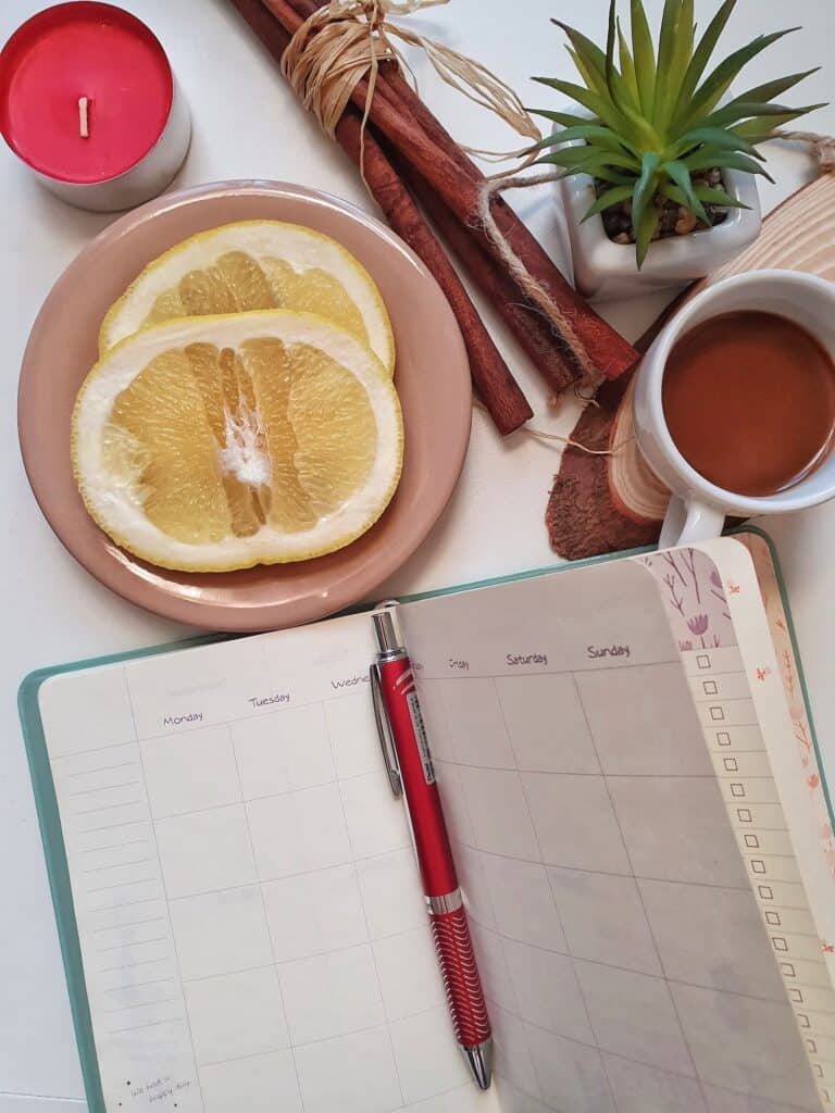 blogging schedule template