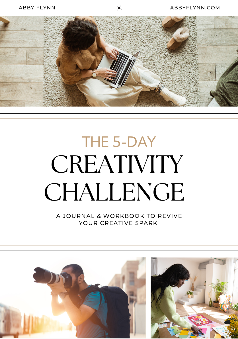FREE 5-Day Creativity Challenge - Abby Flynn