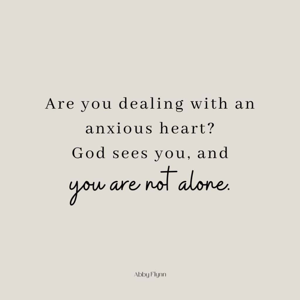 Are you dealing with an anxious heart?