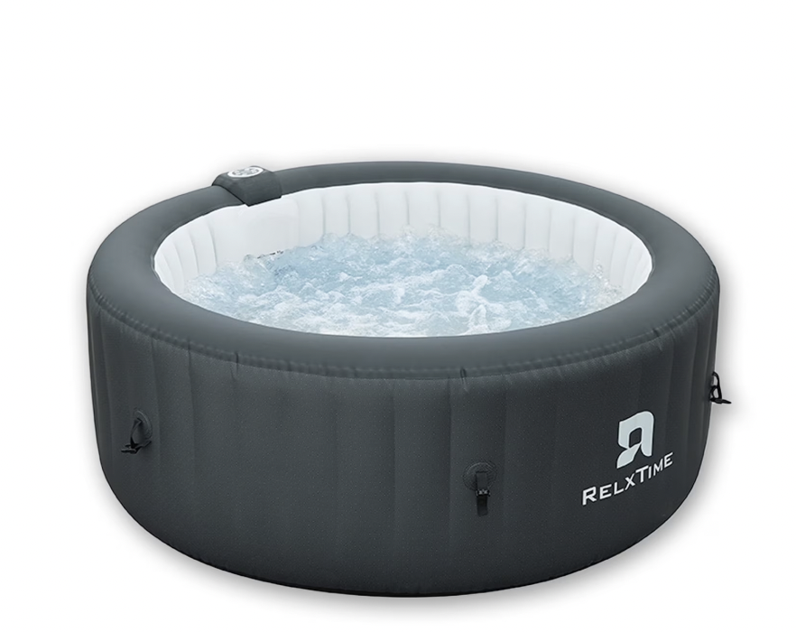 Gray Relxtime inflatable spa - 2-4 person