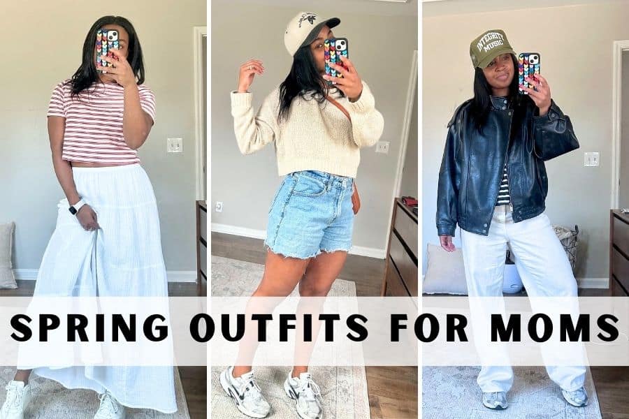 Spring outfits for moms