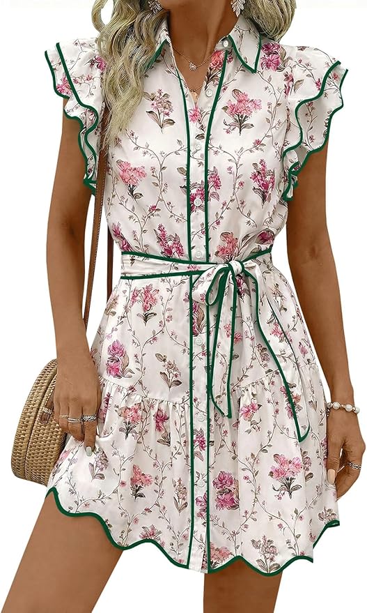 button-up summer dress