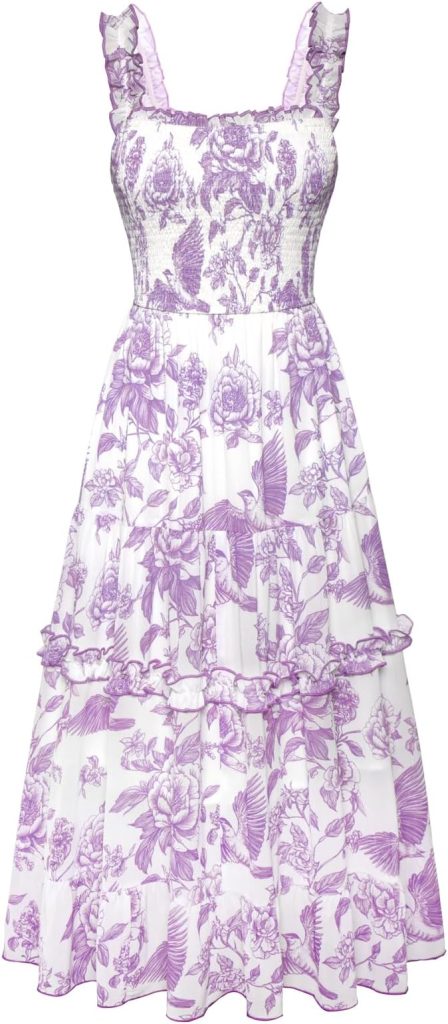  Flowy Sundress Smocked